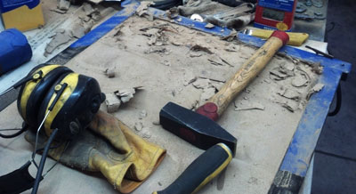 Sikora Colorado Springs Recycles a Kitchen Countertop into a Table
